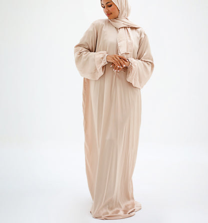 Champagne Plain Prayer Dress