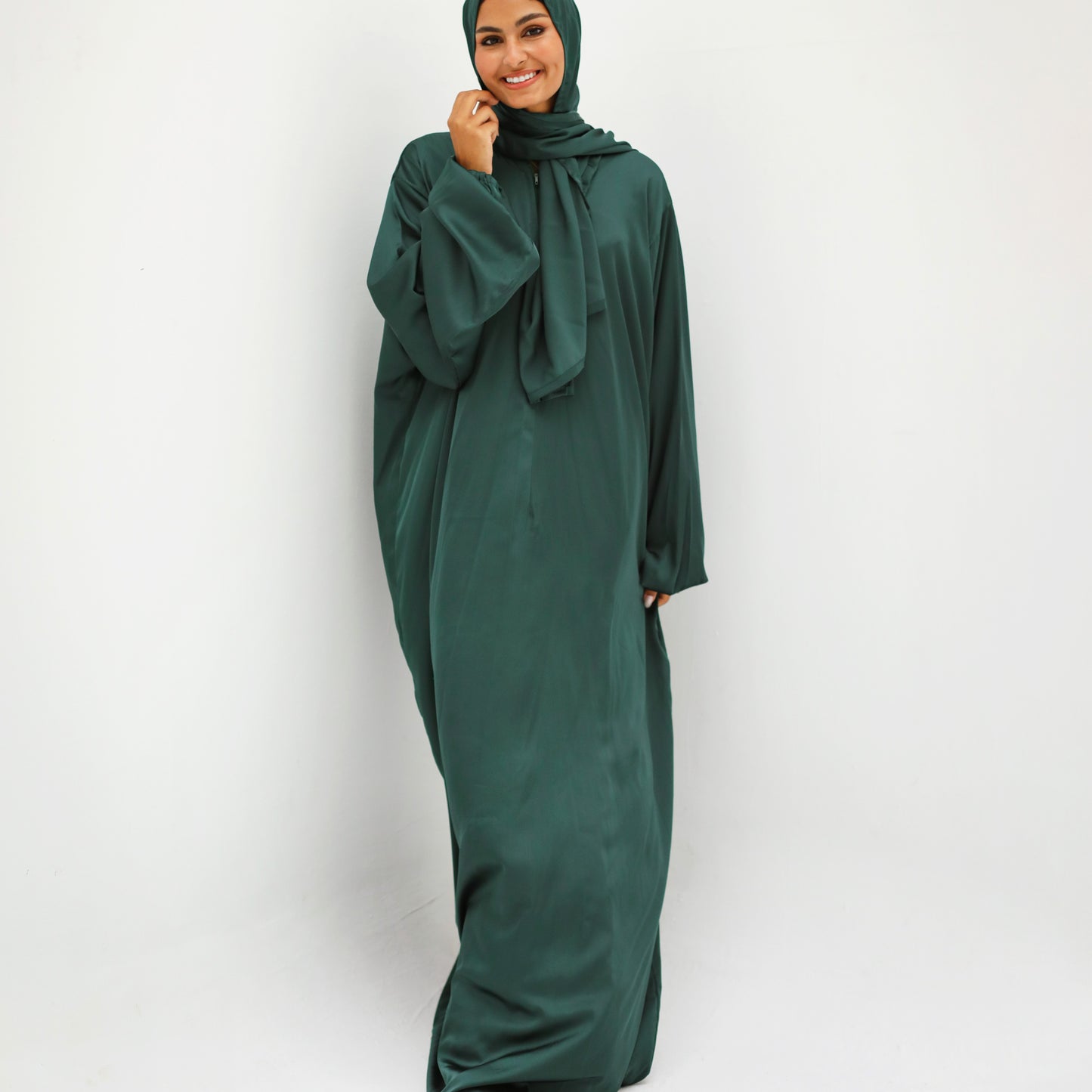 Emerald Green Prayer Dress